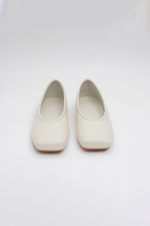 Square-toe Ballet Flats