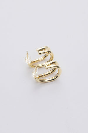 Sculpted Curve Earrings
