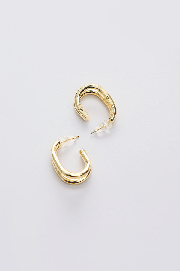Sculpted Curve Earrings