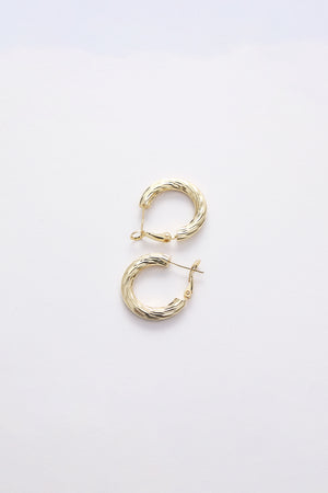 Classic Gold Hoop Earrings