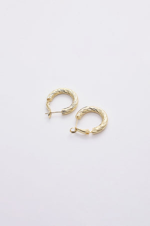 Classic Gold Hoop Earrings