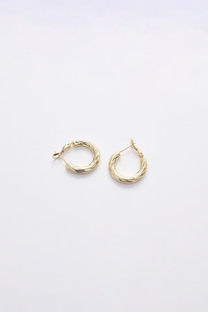 Classic Gold Hoop Earrings