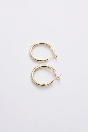 Textured Ridged Hoops