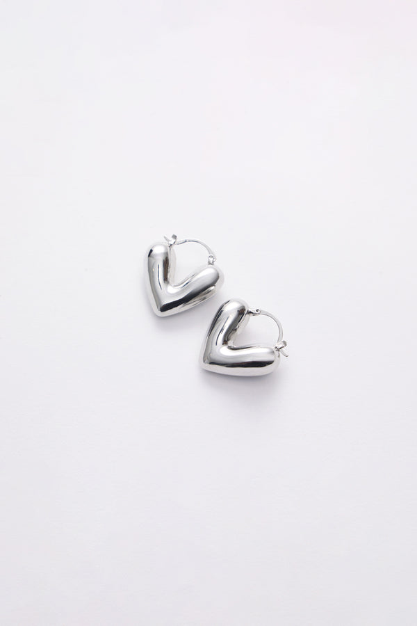 Layered Heart earrings