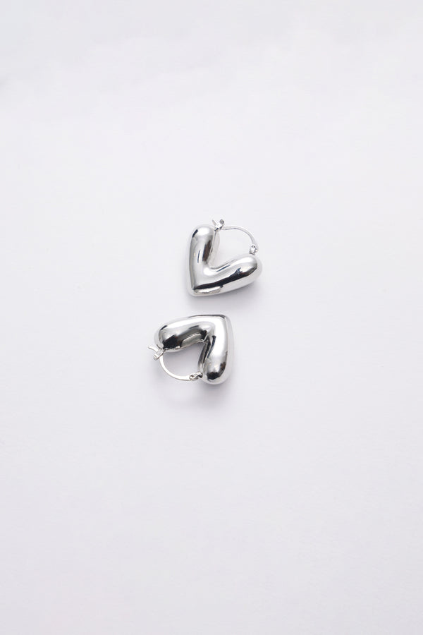 Layered Heart earrings
