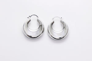 Sculpted Chunky Hoops earrings