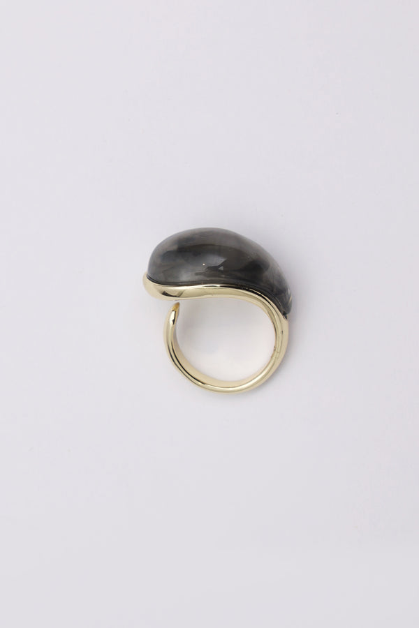 Marbled Crystal Ring
