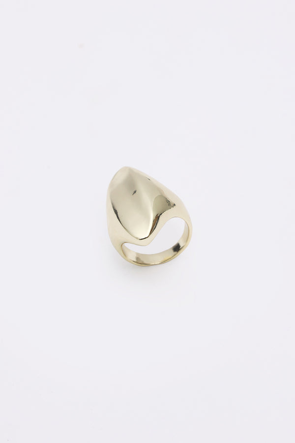 Sculptural statement ring