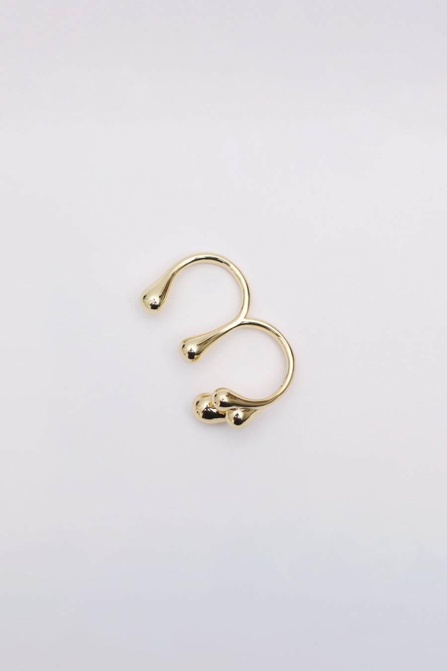 Open-ended statement ring