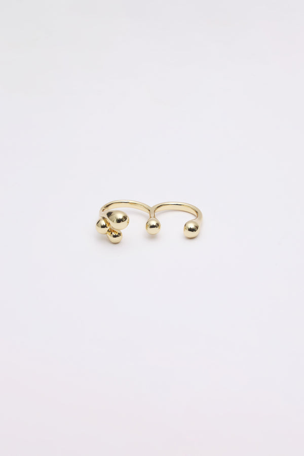 Open-ended statement ring