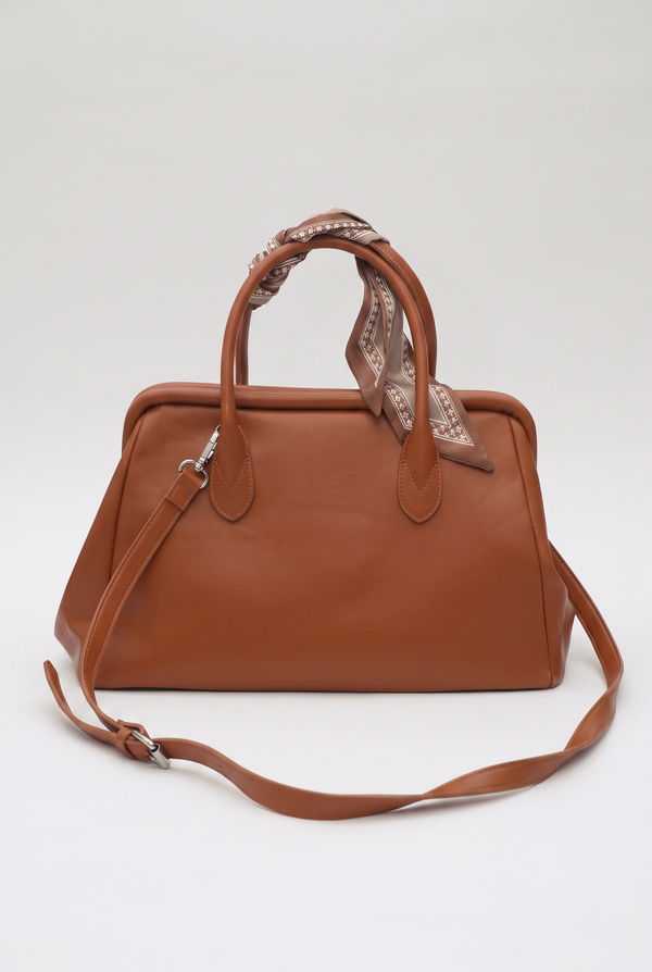Structured Top Handle Bag
