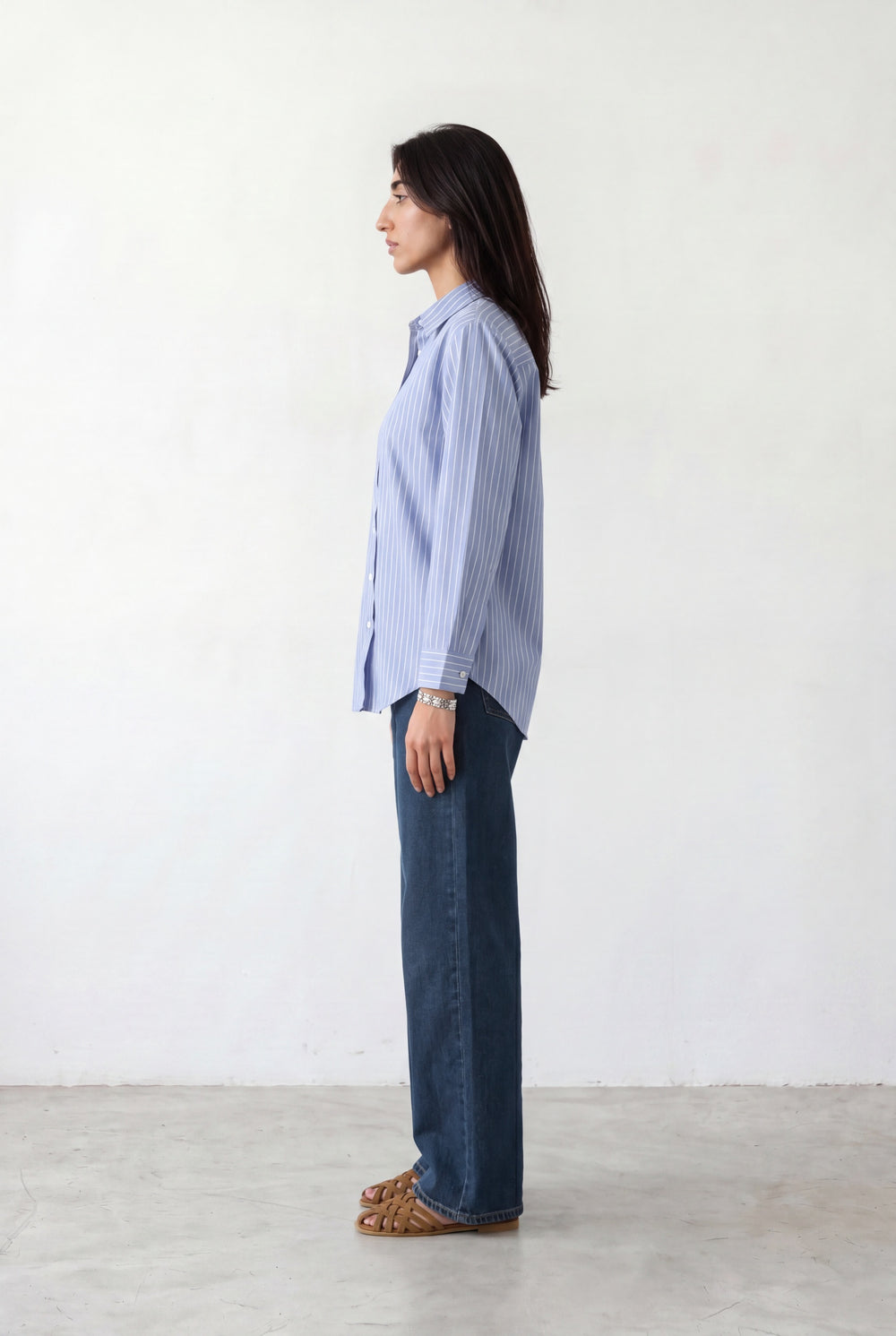 Light Blue and White