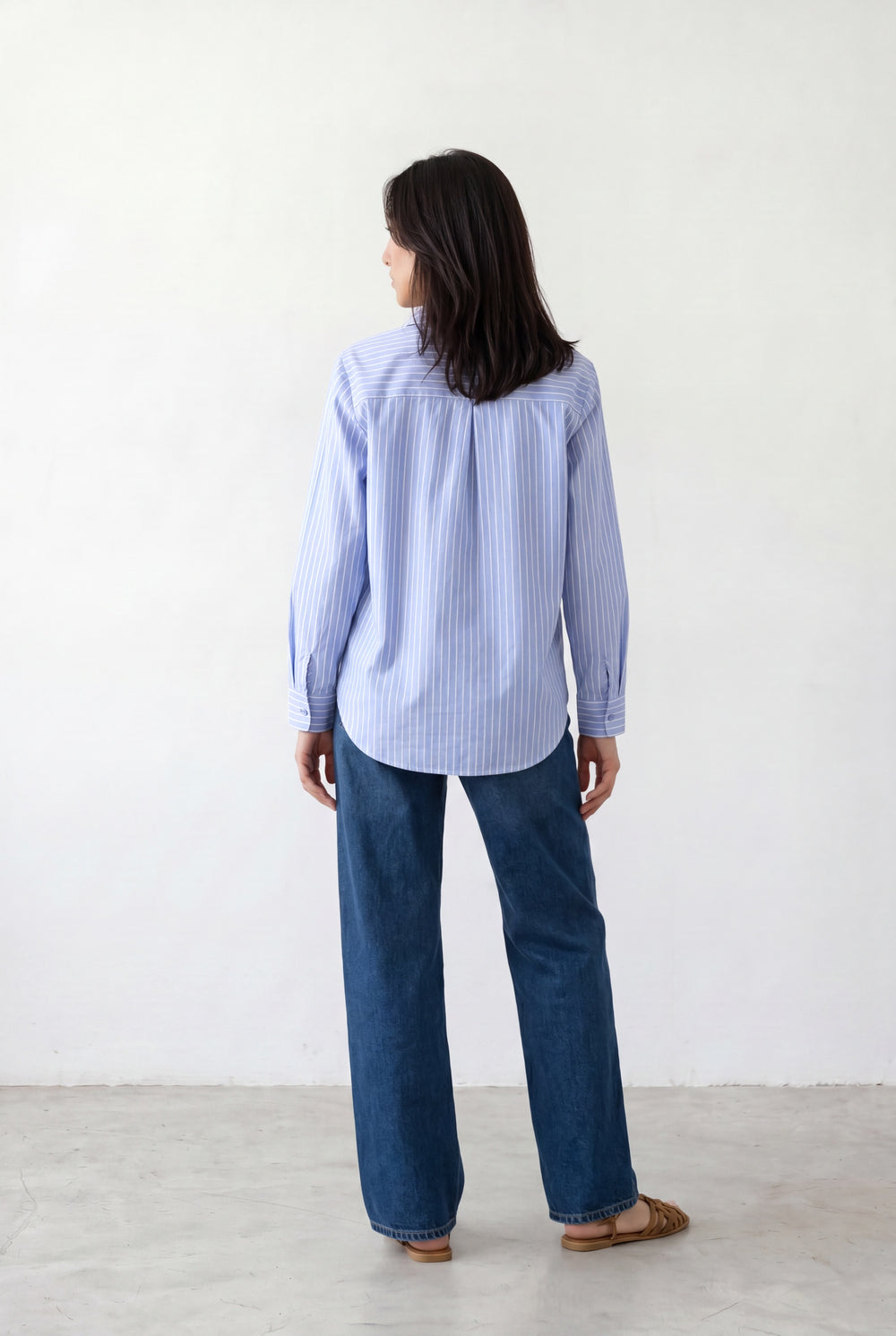 Light Blue and White
