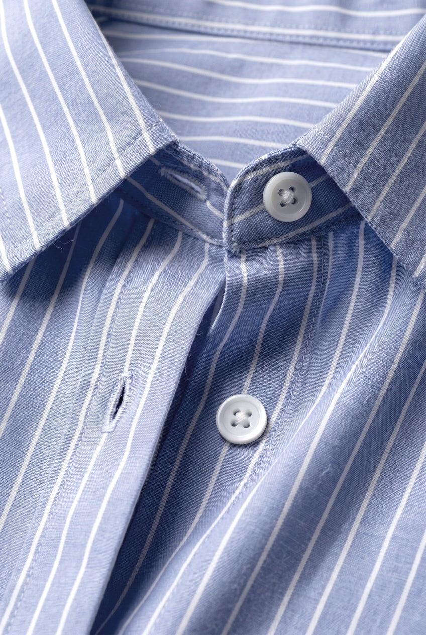 Light Blue and White