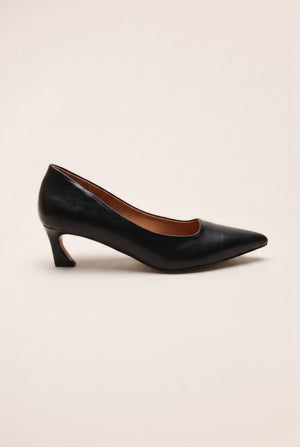 Sculpted Kitten Heel Court Shoes
