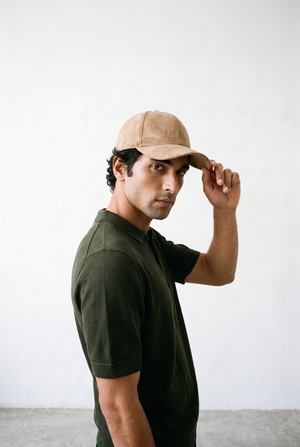 Suede Baseball Cap
