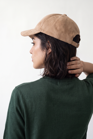 Suede Baseball Cap
