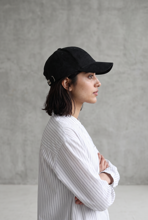 Suede Baseball Cap