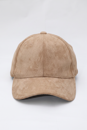 Suede Baseball Cap
