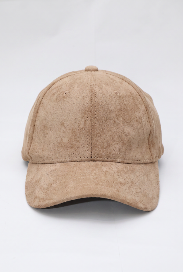 Suede Baseball Cap