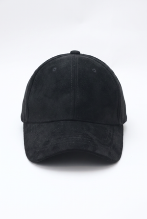 Suede Baseball Cap