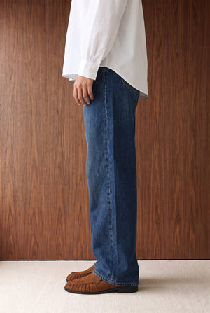 Ruched Vamp Slip-On Loafers
