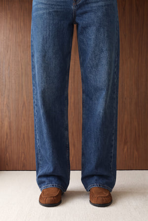 Ruched Vamp Slip-On Loafers