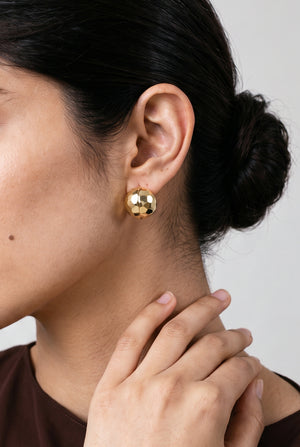 Polished Dome Stud earrings