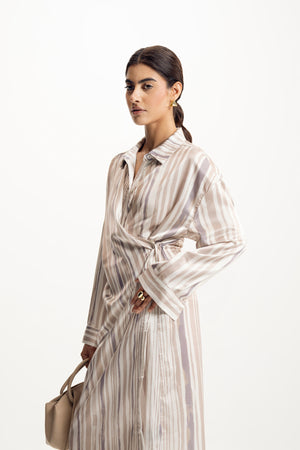 Light Blue & White Stripes