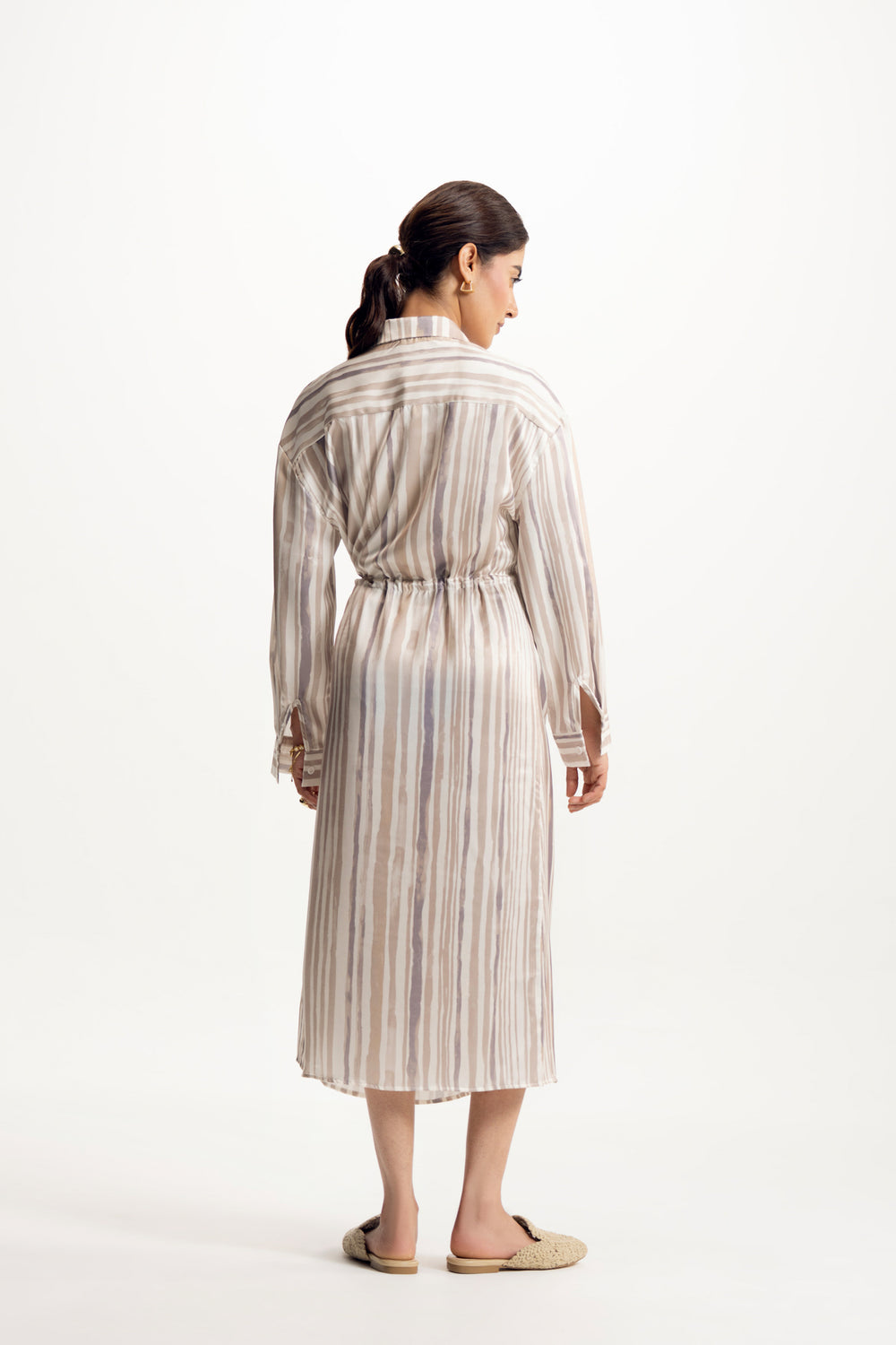 Light Blue & White Stripes