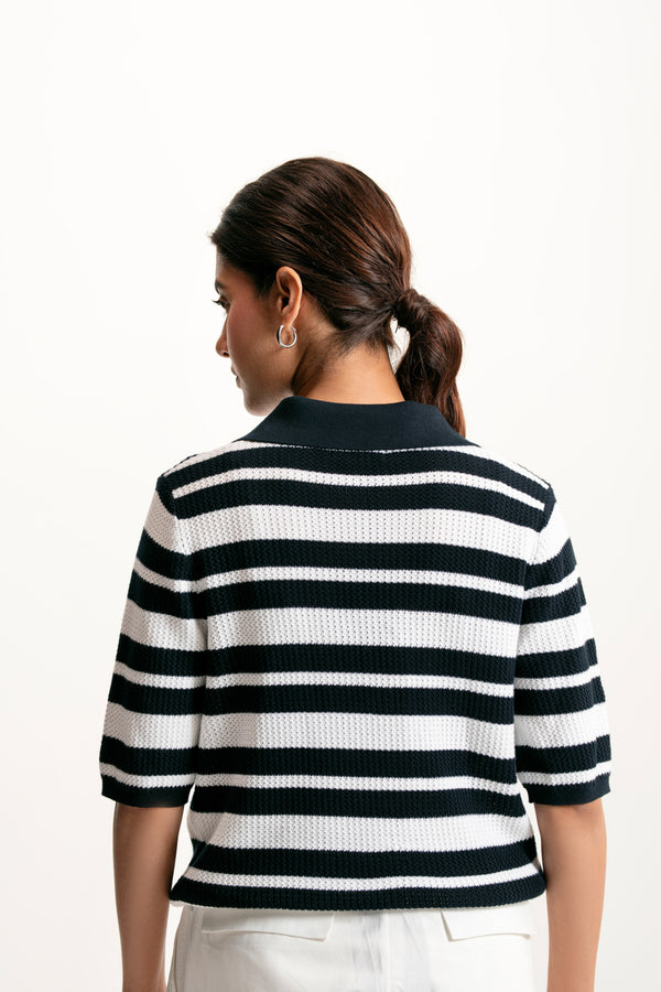 #NAVY BLUE AND WHITE STRIPES