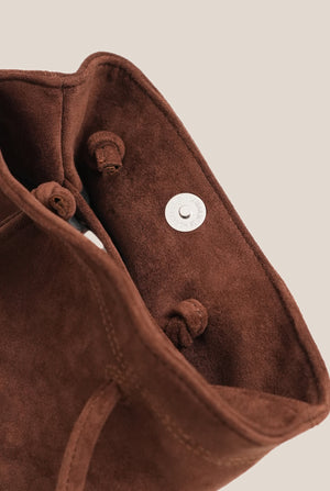 Luxe Bucket Bag - BROWN