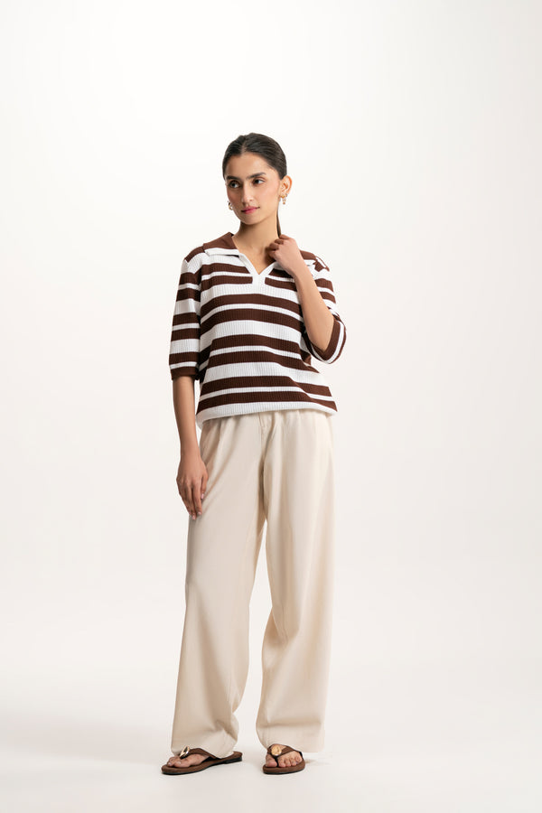 #BROWN AND WHITE STRIPES