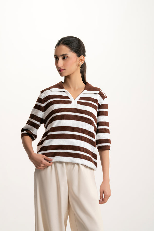 #BROWN AND WHITE STRIPES