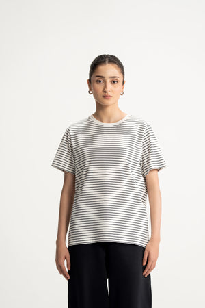 #White & Black Stripes