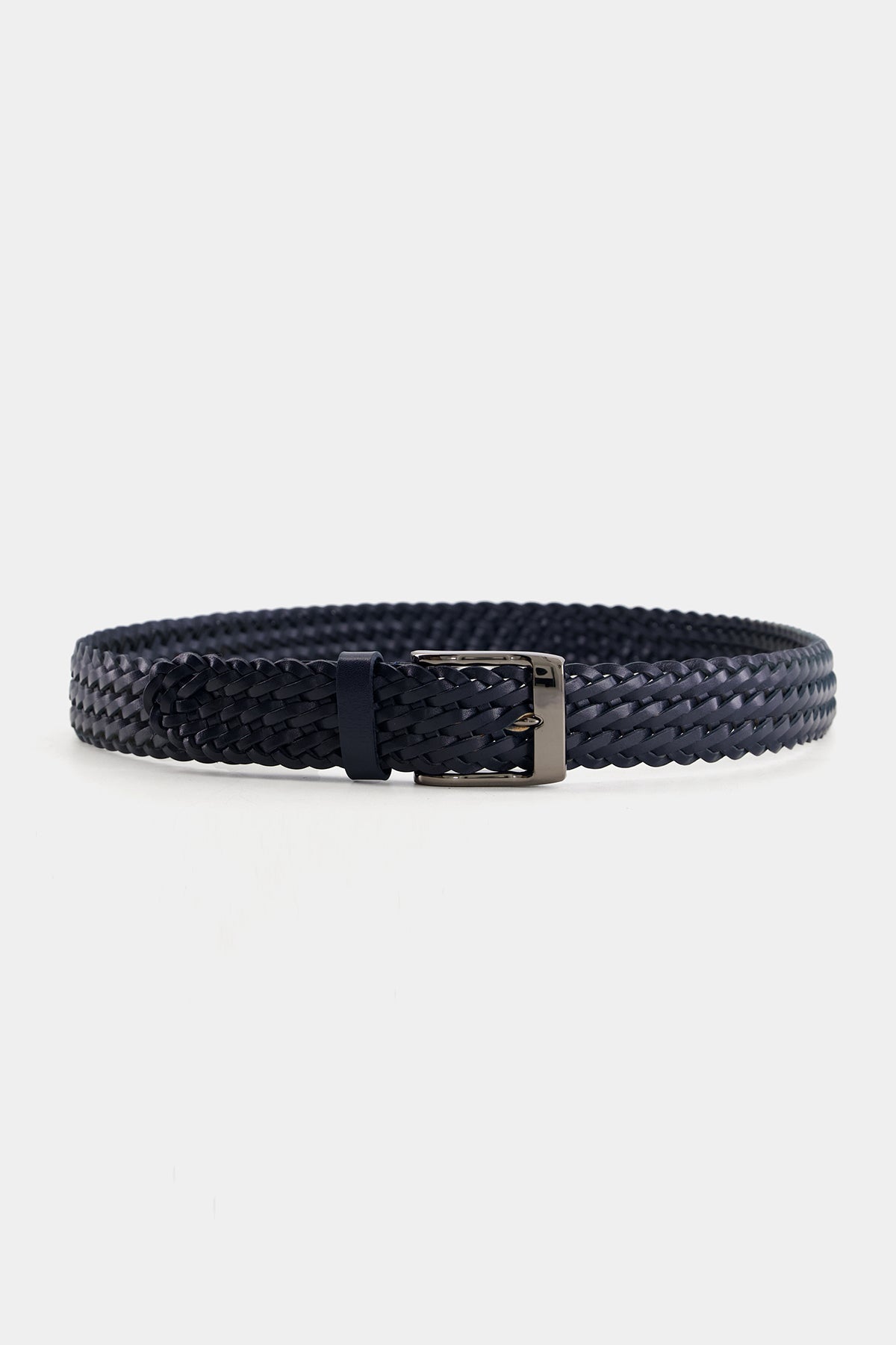 Woven Leather Belt