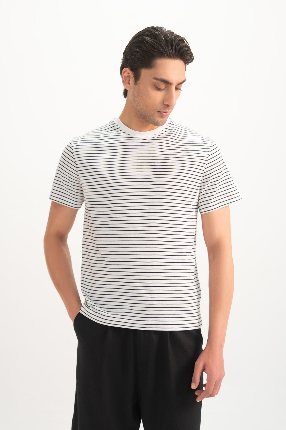 White & Black Stripes