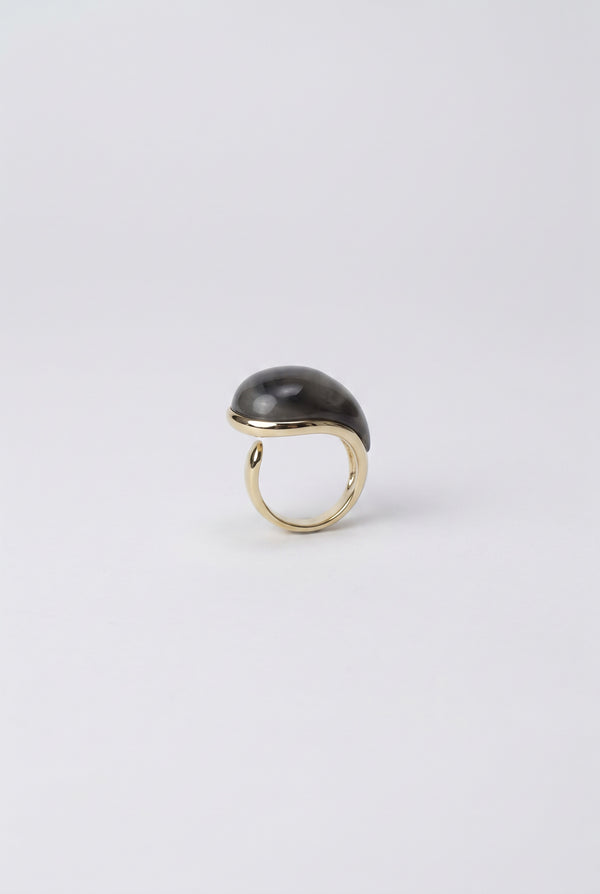 Marbled Crystal Ring