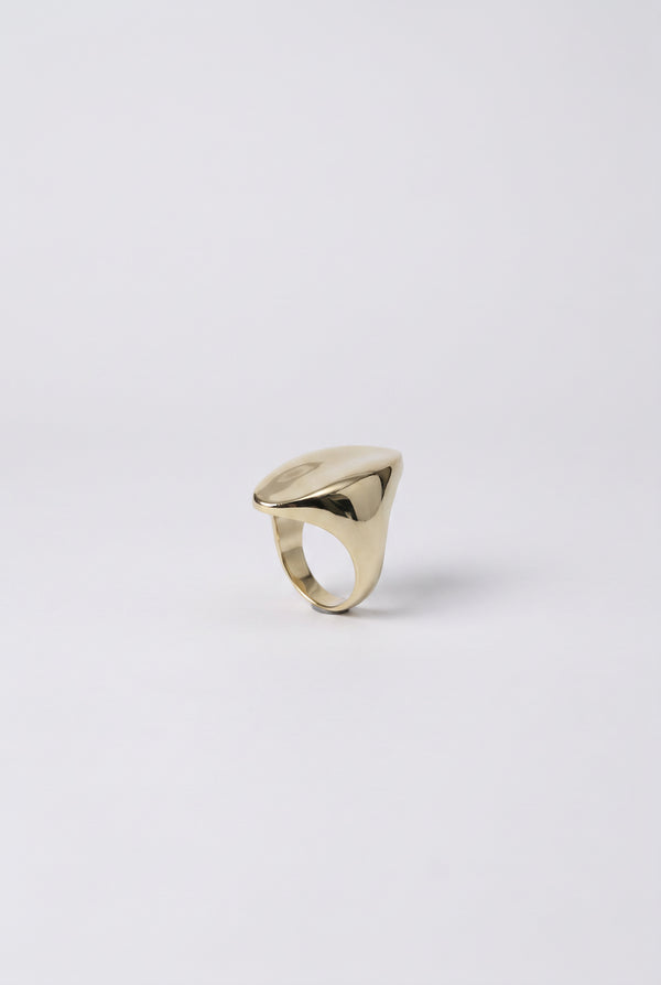 Sculptural statement ring