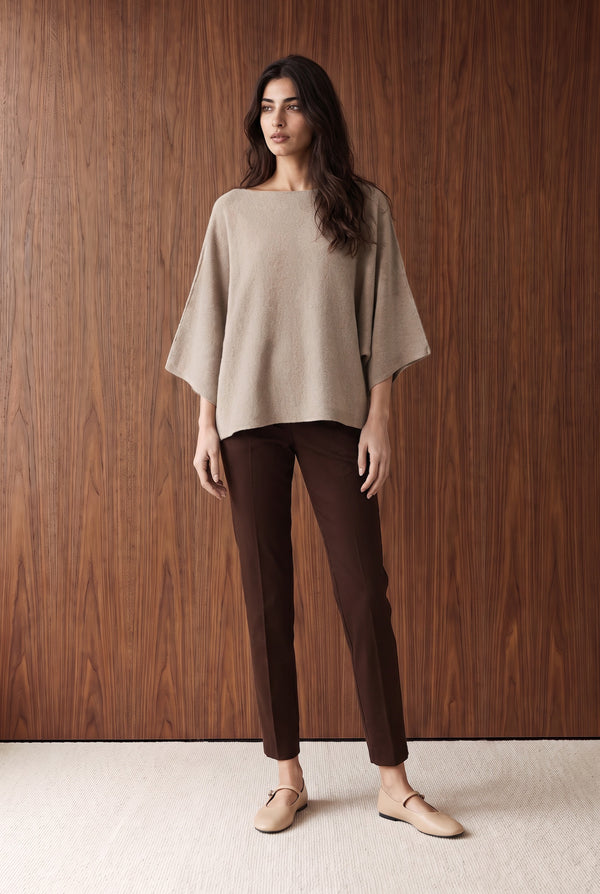 TAILORED STRAIGHT LEG PANTS
