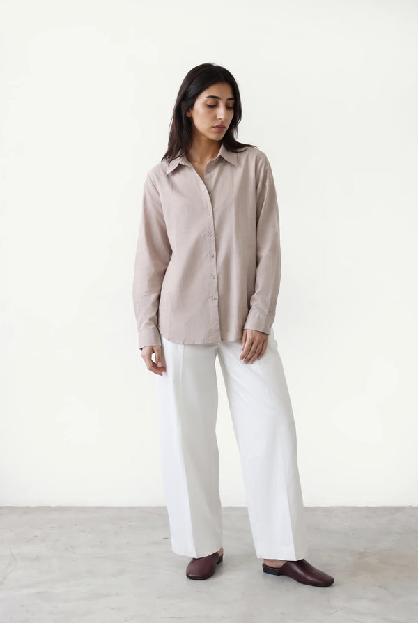 Curved Hem Shirt