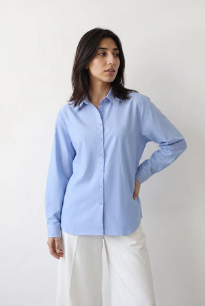 Curved Hem Shirt