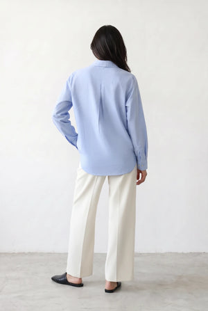 Wide Curved Pants