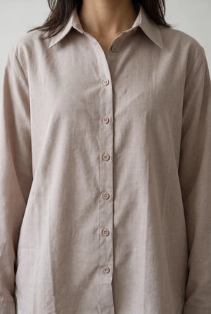 Curved Hem Shirt