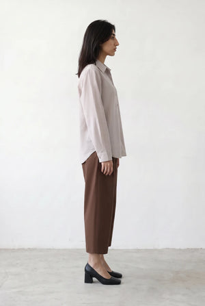 Pleated Adjustable Barrel Pants