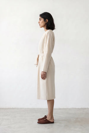 Belted Utility Midi Dress