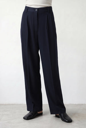 Pleated Relaxed Fit Pants