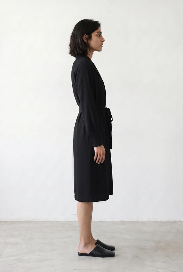 Belted Utility Midi Dress