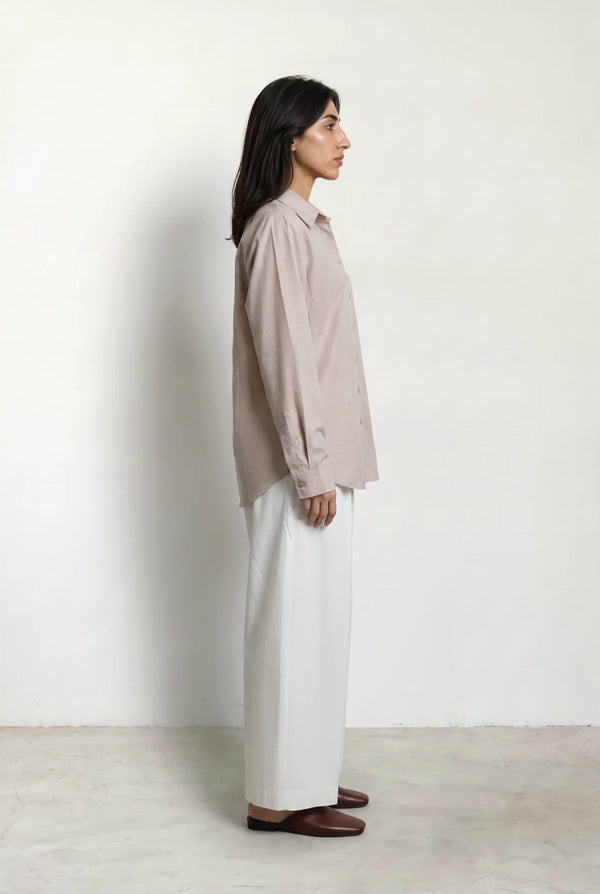 Curved Hem Shirt
