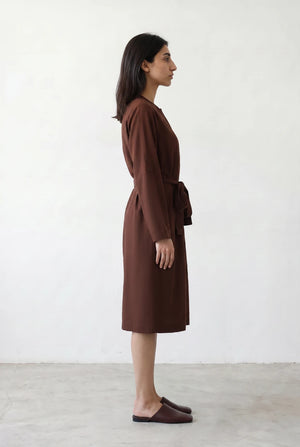 Belted Utility Midi Dress